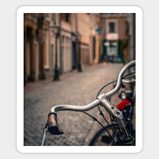 European Bicycle Scene Sticker